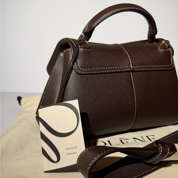 [SOLD OUT] Polène Mokki Mini Bag – Textured Ebony 🤎 - Picture 7 of 10